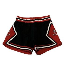 Wilson Vintage Rare Red Black Basketball Tennis Short Shorts Anchor Logo Size 36